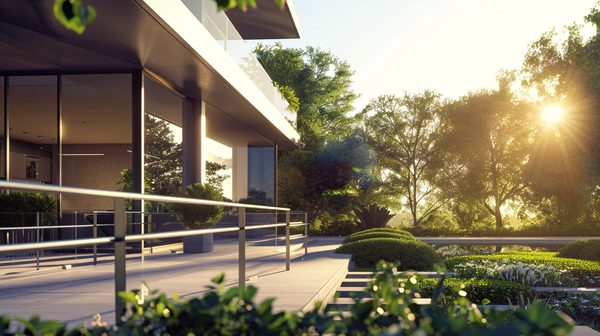 Améliorez votre espace avec une rambarde extérieure élégante