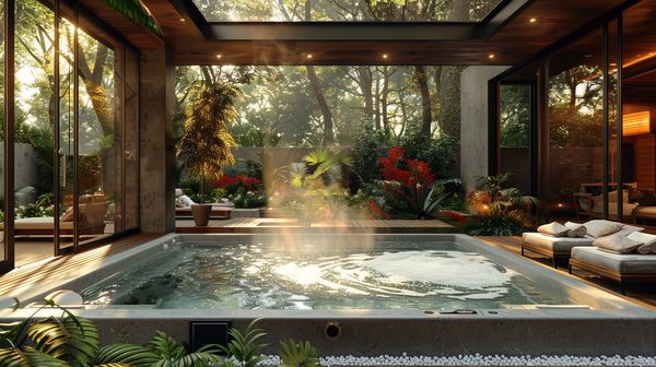 Détente de luxe: choisissez votre spa 5 places