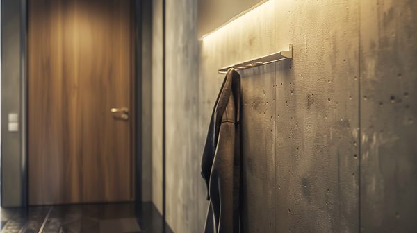 Patère murale : comment l'installer à l'entrée de la maison ?