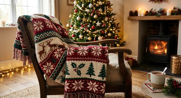 Plaid de noël : le must-have pour des fêtes au chaud !